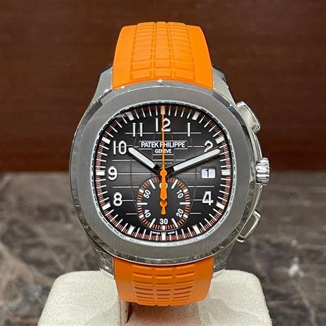 patek philippe aquanaut orange retail price|Patek Philippe aquanaut 5968a price.